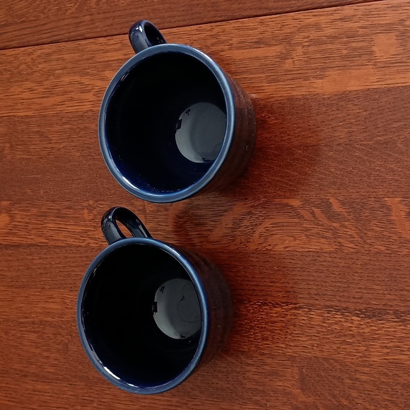Fiesta Cobalt Blue Tea Cups b630 - Picture 2 of 3